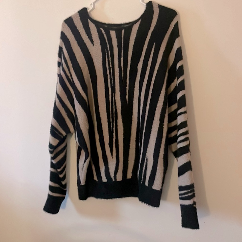 Womens Furry Sweater
